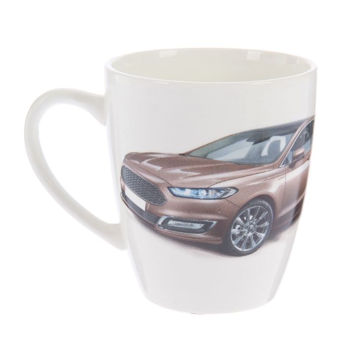 Кружка 260 мл "Гонки", рисунок МИКС