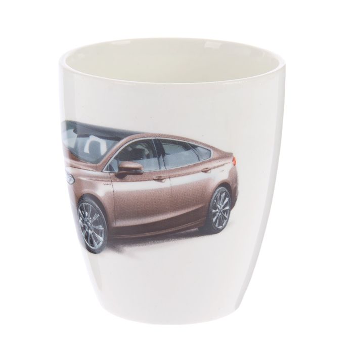 Кружка 260 мл "Гонки", рисунок МИКС