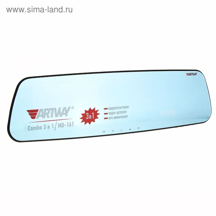

Видеорегистратор с радар-детектором Artway MD-161, GPS