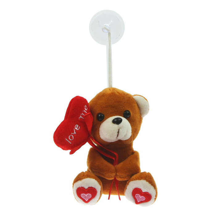 Мягкая игрушка-присоска "Малыш с сердцем" виды МИКС