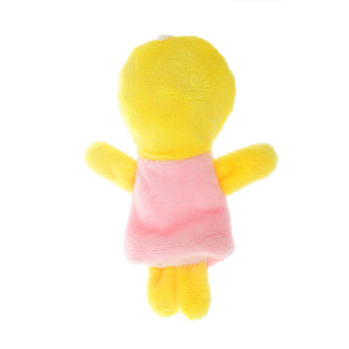 Мягкая игрушка-напальчник "Смайлик" виды МИКС