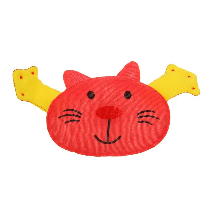 Мягкая игрушка-магнит "Котик" с лапками, цвета МИКС