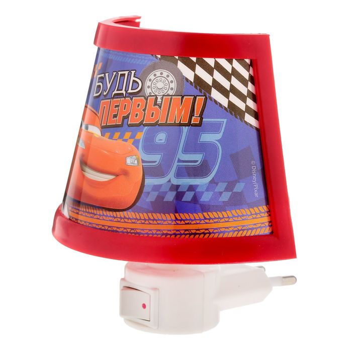 Ночник "Будь первым" Тачки, 10 х 11 см