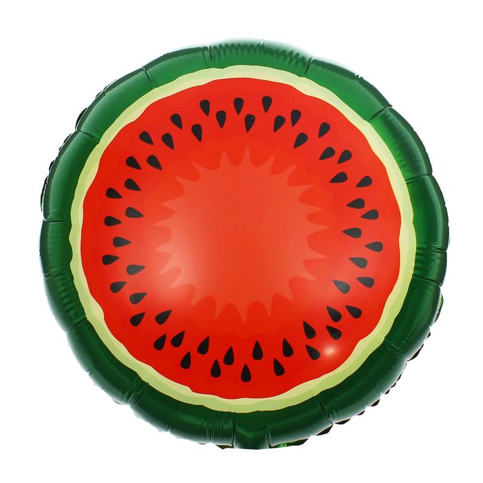 Шар фольгированный 18" "Арбузик", круг