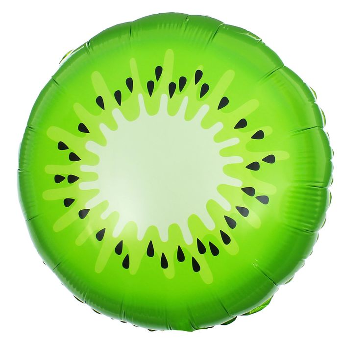 Шар фольгированный 18" "Киви", круг