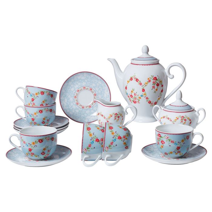Сервиз чайный из 15 предметов на 6 персон