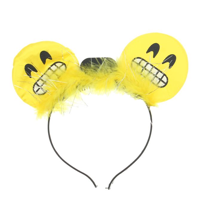 Карнавальный ободок световой "Смайл" зубки