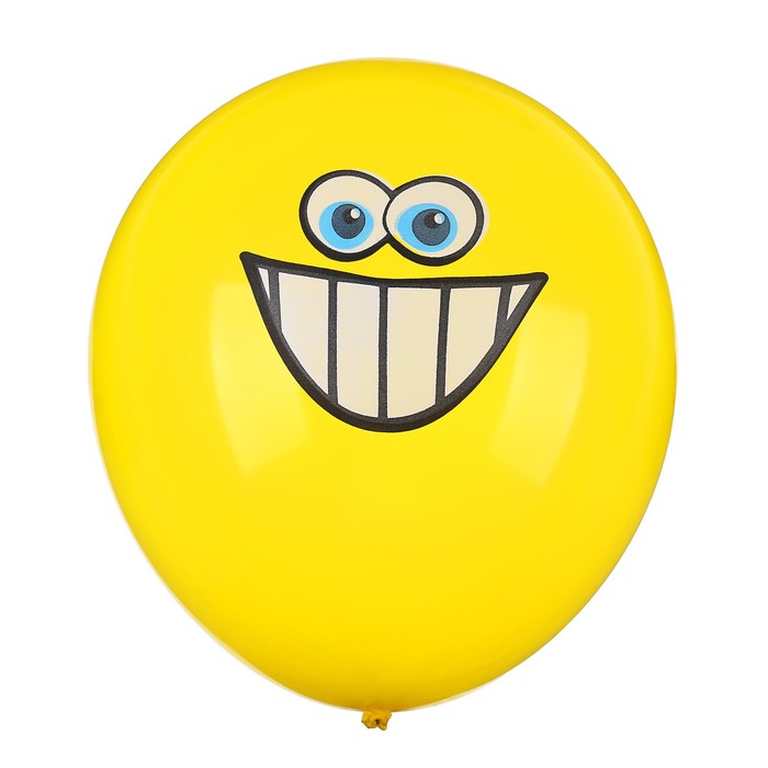 Набор воздушных шаров "Улыбка с зубами", набор 5 шт. 10"