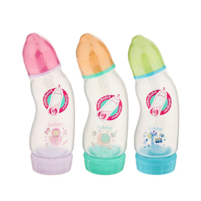 Бутылочка для кормления «Антивздутик», 250 мл, от 0 мес., цвета МИКС