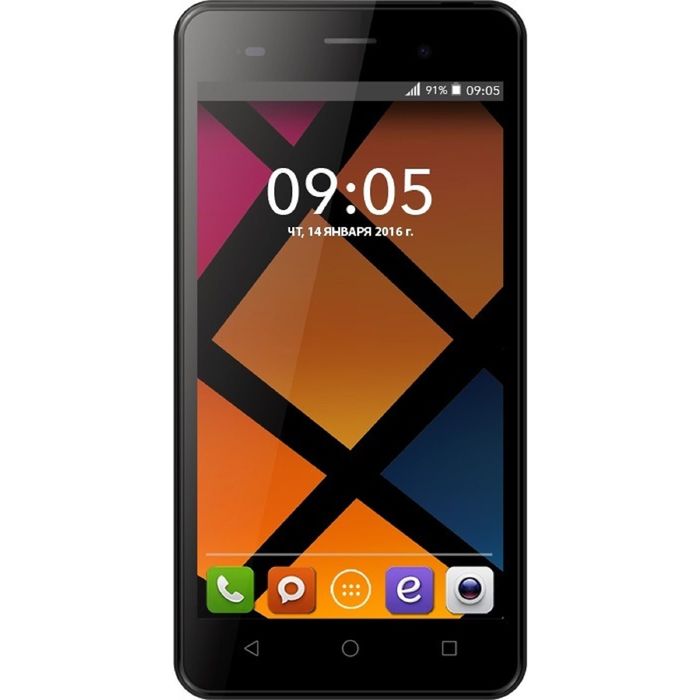 Смартфон BQ S-5020 Strike черный 5,0&quot; IPS, 1280*720, 8Gb, 1Gb RAM, 13Mp+5Mp