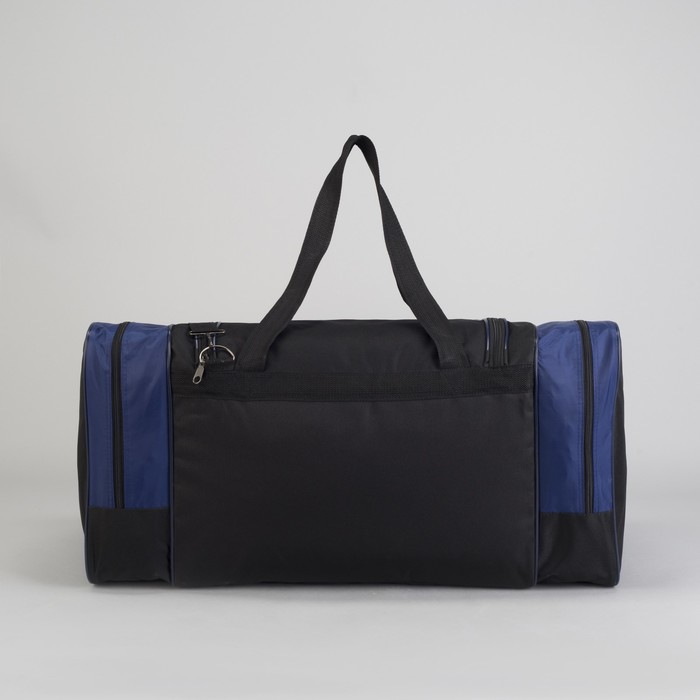 Сумка спортивная на молнии, 1 отдел, 1 наружный карман, цвет синий