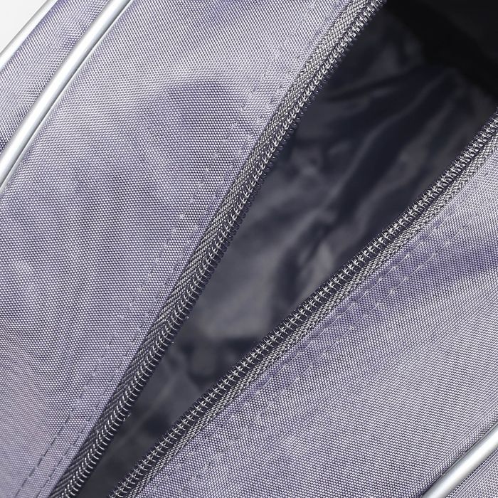 Сумка молодёжная на молнии "Камелия", 1 отдел, 1 наружный карман, серая