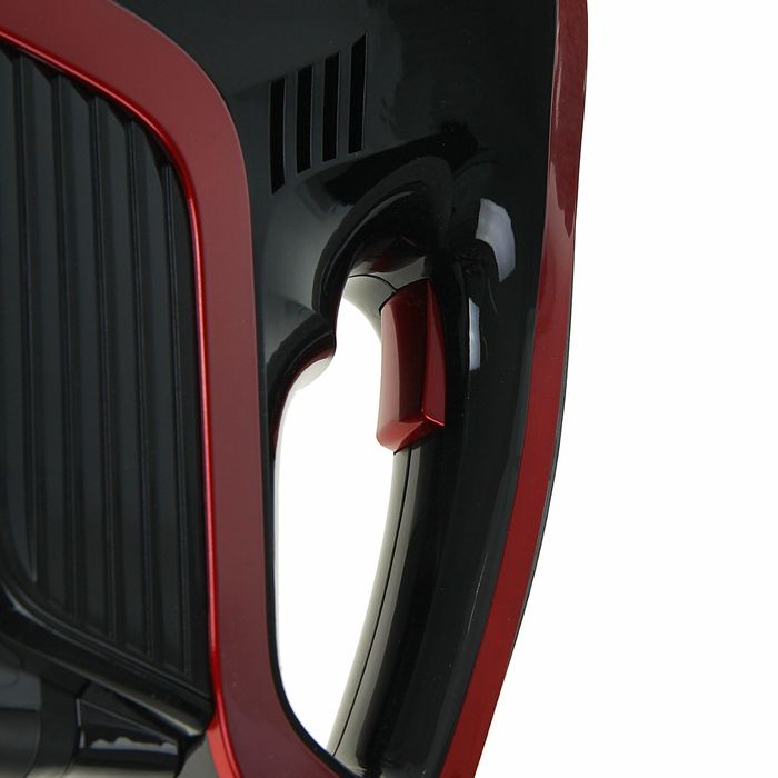 Пылесос Kitfort КТ-515-1, 150 Вт, 0.3 л, вертикальный + ручной, красно-черный