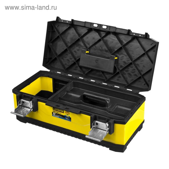 

Ящик STAYER PROFESSIONAL "METALPRO", металлический, для инструмента, 584х289х222 мм