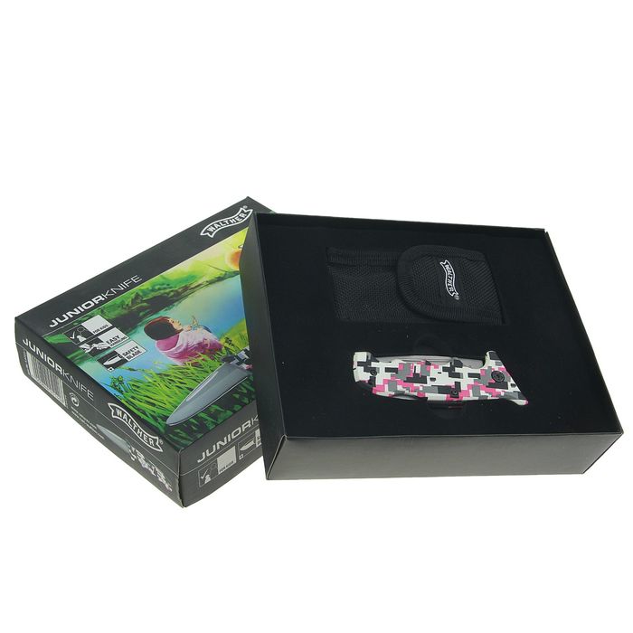 Нож складной Walther Junior (розовый), 5.0723-1, шт