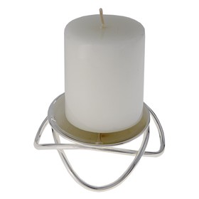 Подсвечник на 1 свечу Modern, 11 × 11 × 4 см Ош