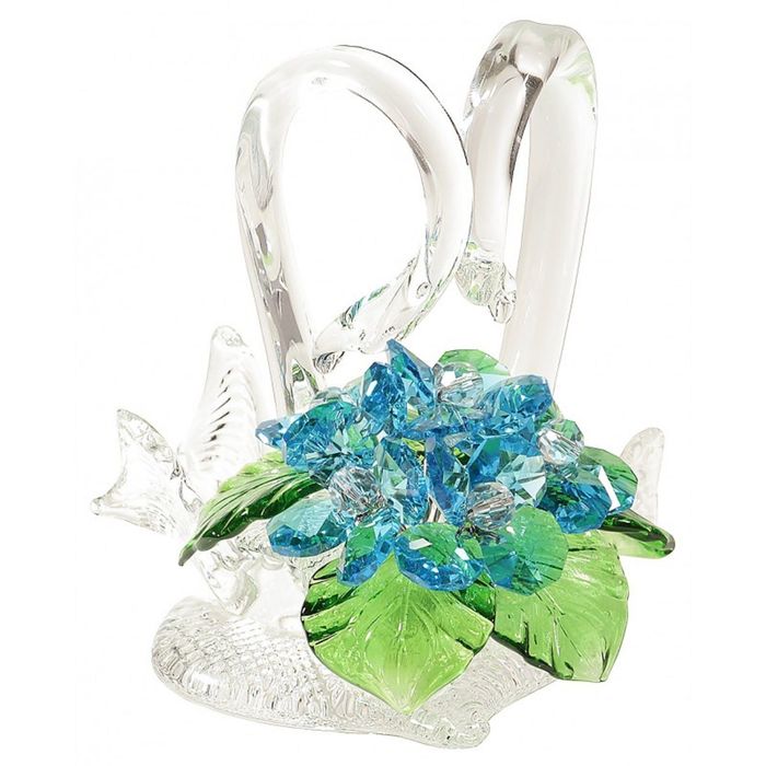 Цветочная композиция со стразами "Лебеди" Ant Green