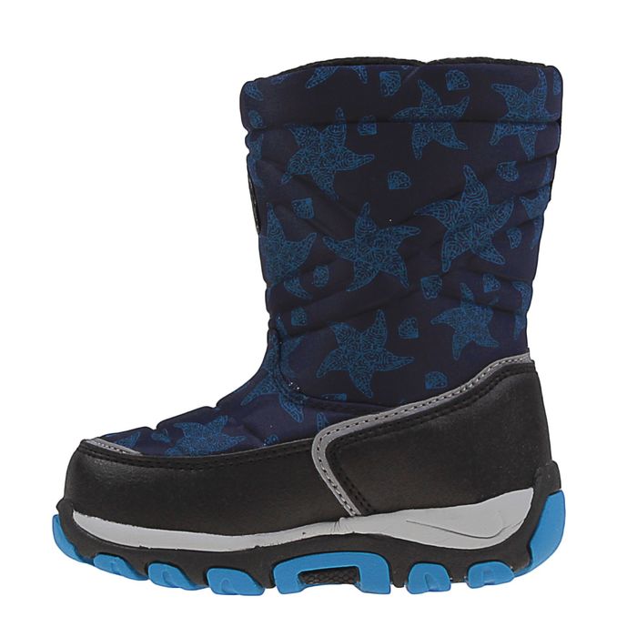 Сапоги малодетские утепленные Зебра арт. 11006-5 (синий) (р. 22)