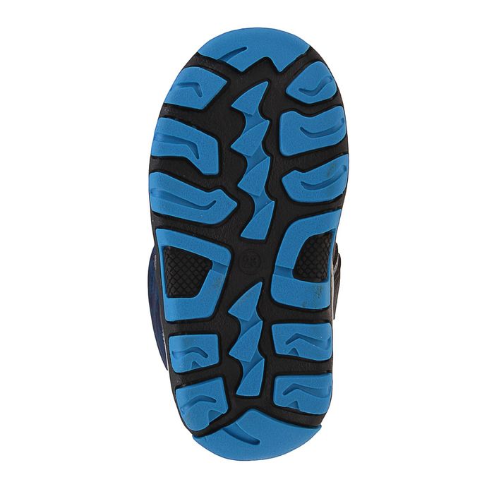 Сапоги малодетские утепленные Зебра арт. 11006-5 (синий) (р. 22)