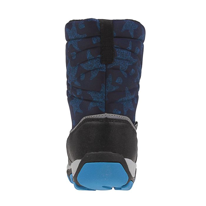 Сапоги малодетские утепленные Зебра арт. 11006-5 (синий) (р. 24)