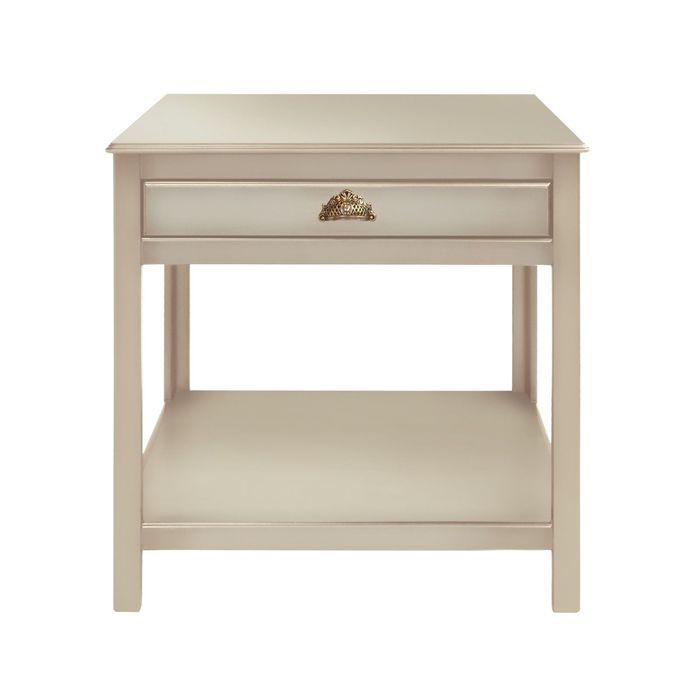 Консольный стол "Валенсия" с одним ящиком, цвет "Слоновая кость"