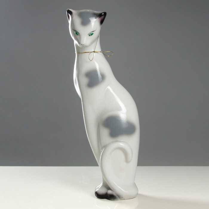 Копилка "Багира" большая, глянец, белая