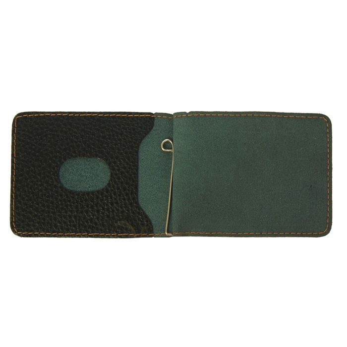 Зажим для купюр, флотер, цвет чёрный