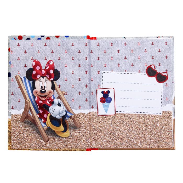 Блокнот А7 "Солнечного настроения", Минни Маус, 64 листа