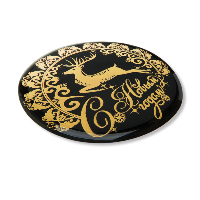 Магнит металлический "Новогодний"