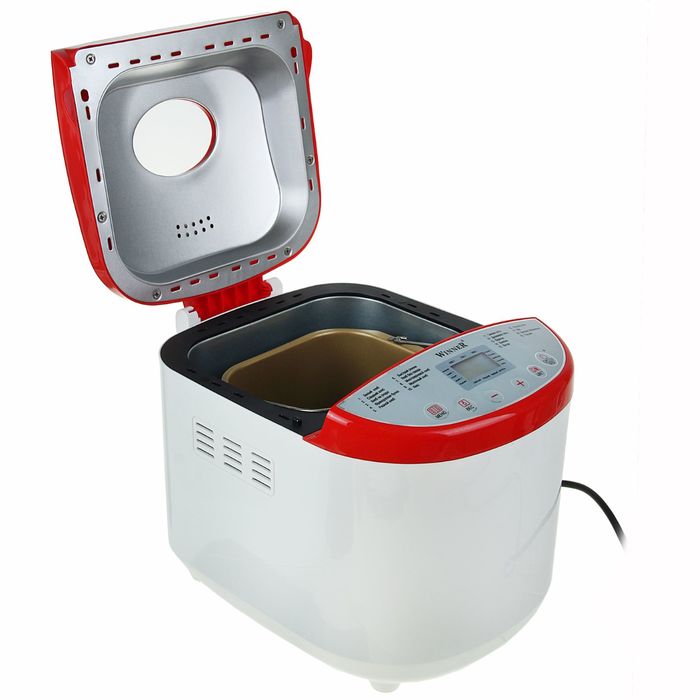 Хлебопечь Winner WR-381, 32.6 х 39.9 х 32.7 см, 650 Вт, 19 программ приготовления