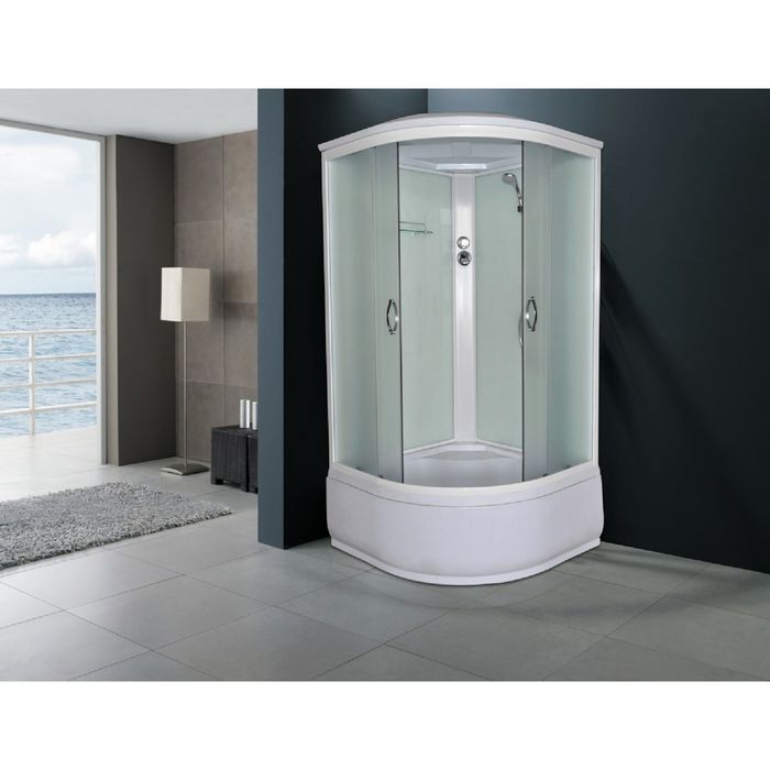 Душевая кабина Loranto CS-800 HI F, 80 х 80 х 215 см, высота поддона 43 см