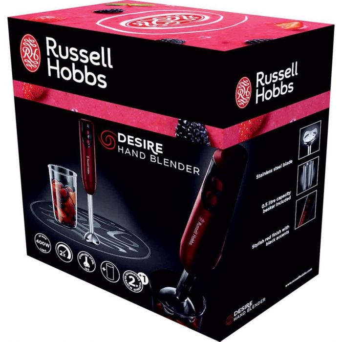 Блендер Russell Hobbs 18976-56 Desire 2014, 400 Вт, 2 скорости, погружной