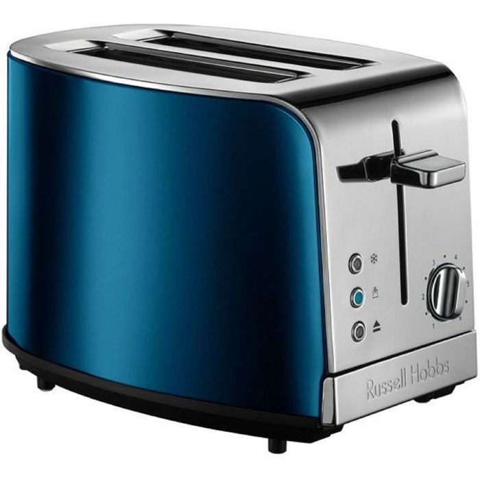 Тостер Russell Hobbs 21780-56 Jewels Topaz Blue, 1050 Вт, 2 тоста, функция размораживания