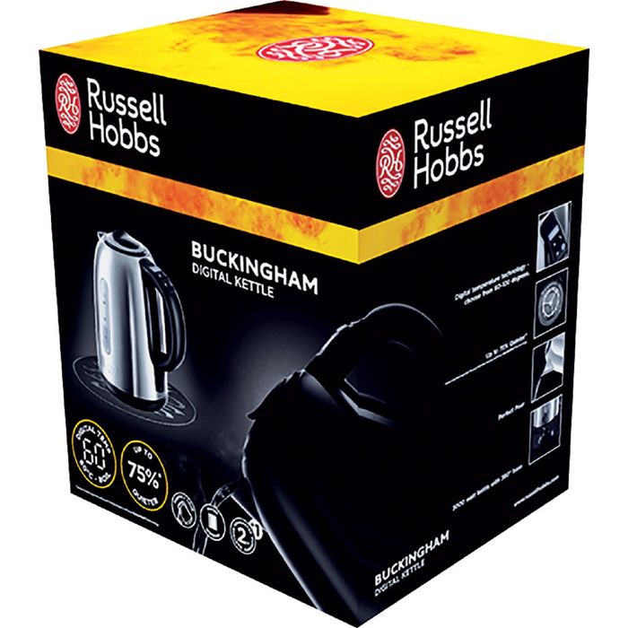 Чайник электрический Russell Hobbs 21040-70, 2400 Вт, 1.7 л, серебристый