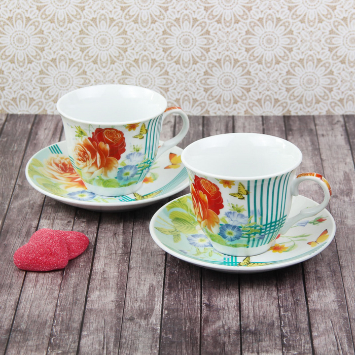 Набор чайный на 2 персоны 210 мл "Мари"
