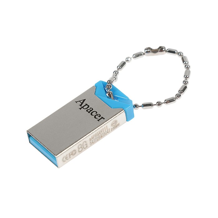 Флешка USB Apacer 8GB AH111, голубая