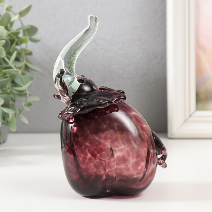 Сувенир "Слон бордовый"