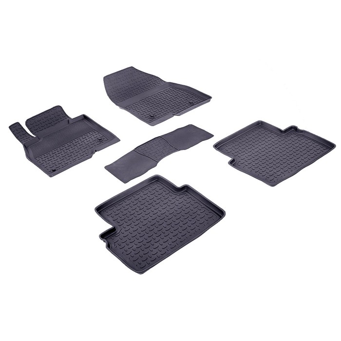 Коврики резиновые с высоким бортом для Mazda 3 (BM), 2013-