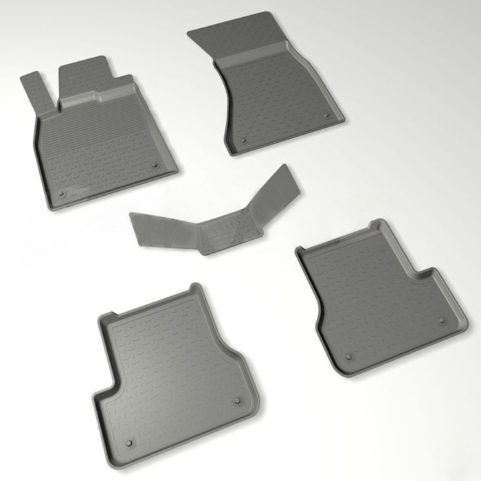 Коврики резиновые с высоким бортом для Audi A6 IV (C7), 2011-