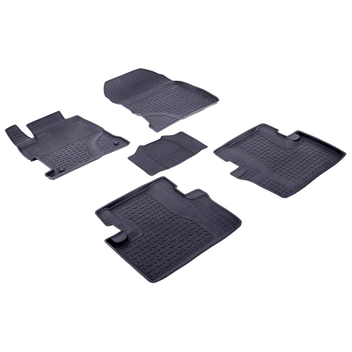 Коврики резиновые с высоким бортом для Honda CIVIC 4D IX, 2012-