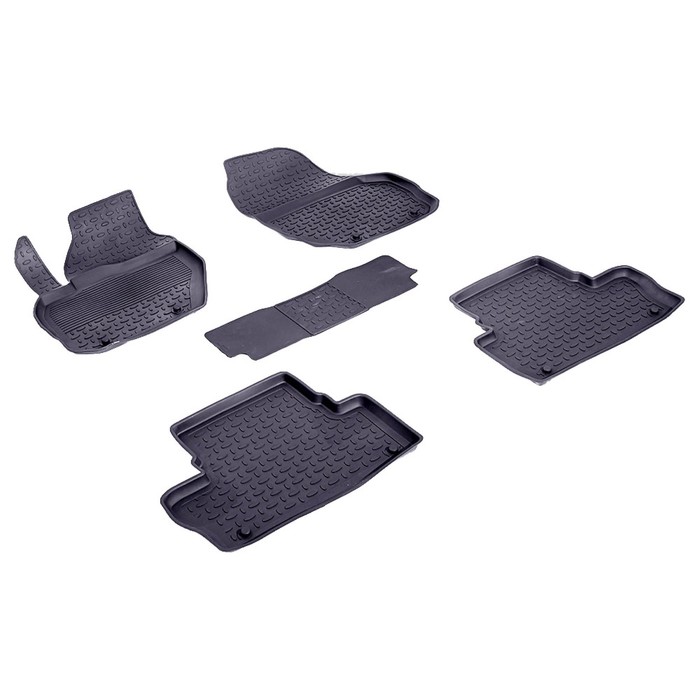 Коврики резиновые с высоким бортом для Volvo XC-60, 2008-