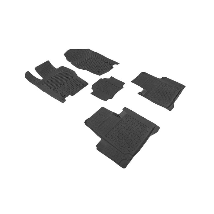 Коврики резиновые с высоким бортом для Haval H8 (2 ряда), 2015-