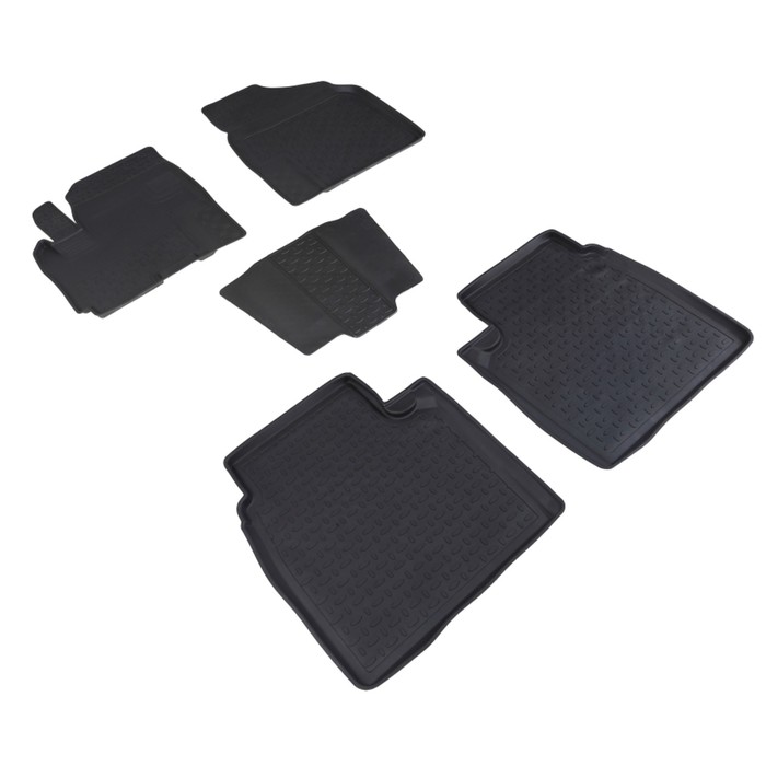 Коврики резиновые с высоким бортом для Lifan X60, 2013-