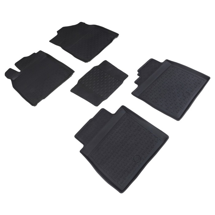 Коврики резиновые с высоким бортом для Lexus ES VI, 2012-