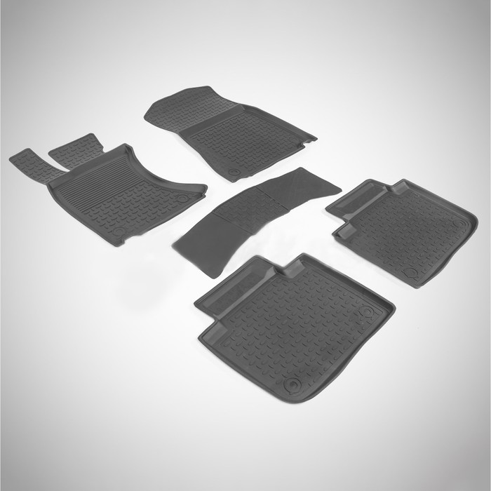 Коврики резиновые с высоким бортом для Lexus GS IV AWD, 2015-