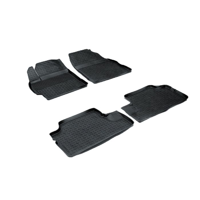 Коврики резиновые с высоким бортом для Chery VERY, 2011-