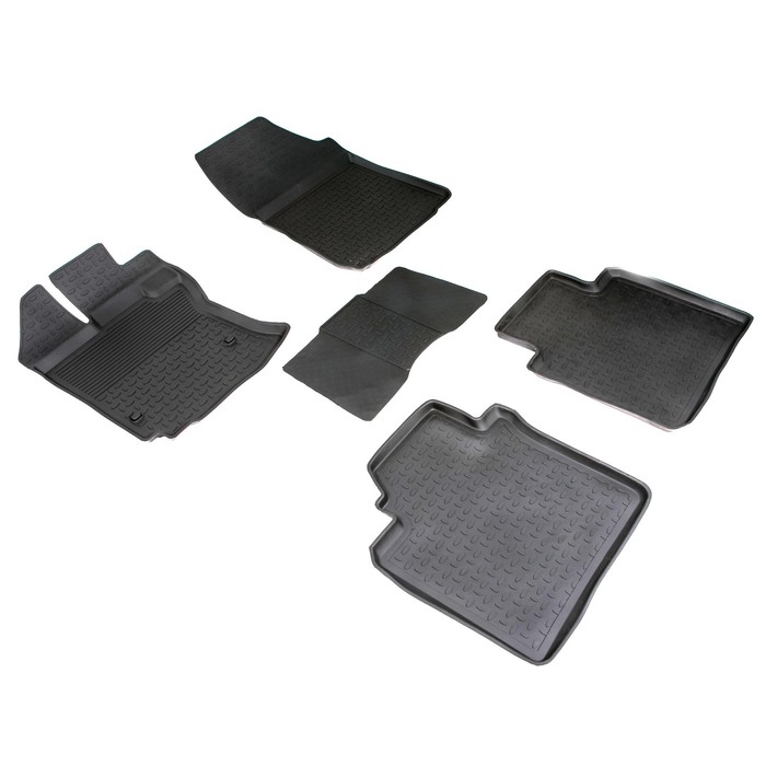 Коврики резиновые с высоким бортом для Toyota VENZA, 2008-