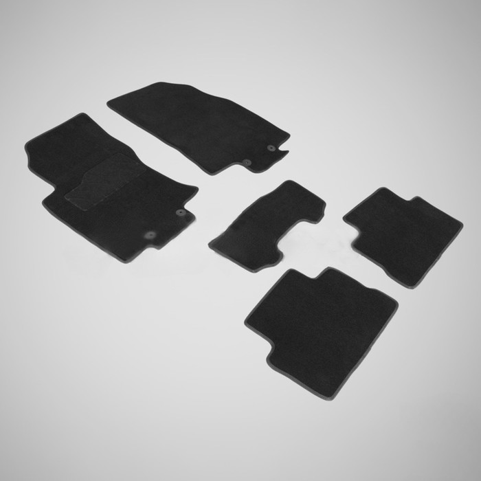 Ворсовые коврики для Nissan QASHQAI II (Российская), 2016-