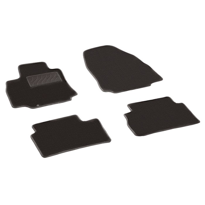 Ворсовые коврики для Nissan TIIDA, 2007-2015 авточехлы для nissan tiida ii 2015 темно серый набор