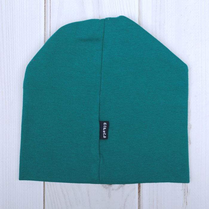 Шапка "Ветер", размер 50, цвет морская волна